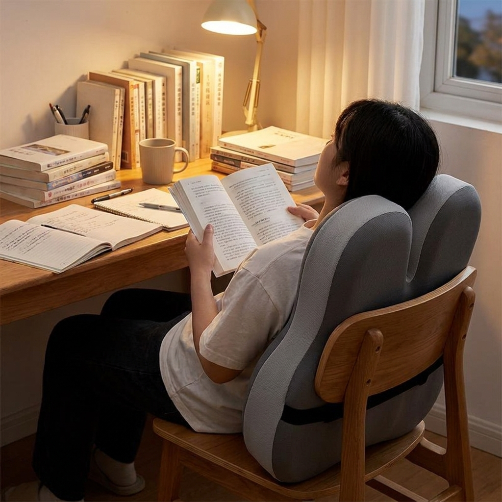 A lumbar support pillow / Double gray