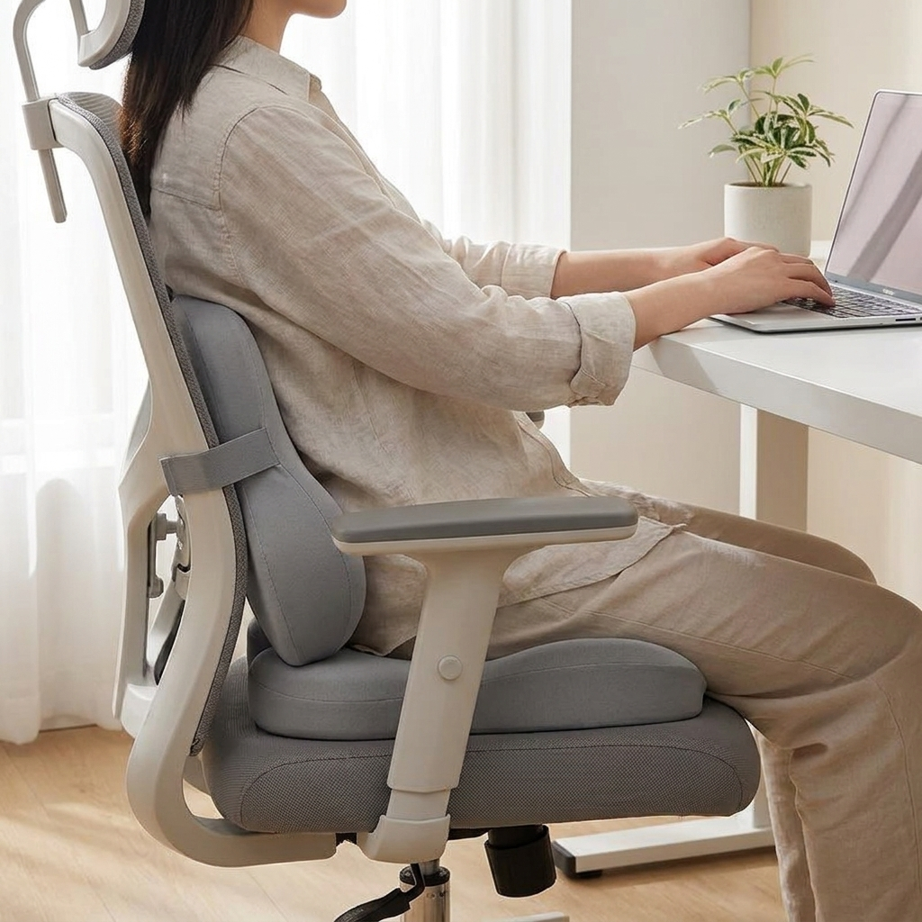 Seat cushion + lumbar support / Classic gray